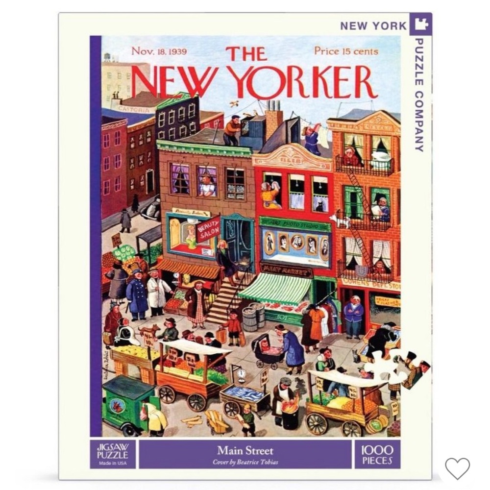 New Yorker Main Street 1000 piece puzzle
